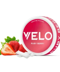VELO Ruby Berry nicotine pouches