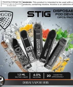 VGOD STIG Disposable Vape Bundle Packs – 6% Nicotine Salt