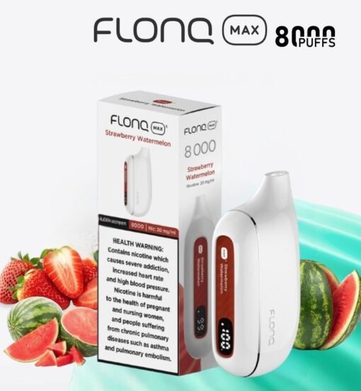 Strawberry-Watermelon-flonq-8000-puffs
