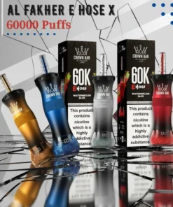 Al Fakher Shisha E-Hose X 60000 Puffs disposable vape UAE