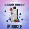 Blueberry Raspberry HQD Miracle 8000 Puffs Zero Nicotine (0%) Disposable