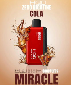 Cola HQD Miracle 8000 Puffs Zero Nicotine (0%) Disposable