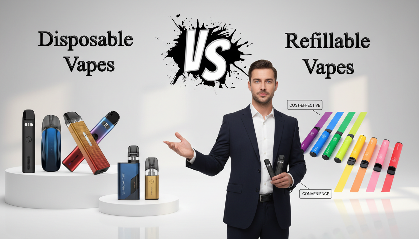 Why Are Disposable Vapes Better Than Refillable Vapes