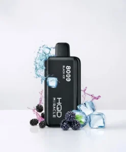 Black Ice HQD Miracle 8000 Puffs Zero Nicotine Disposable Dubai