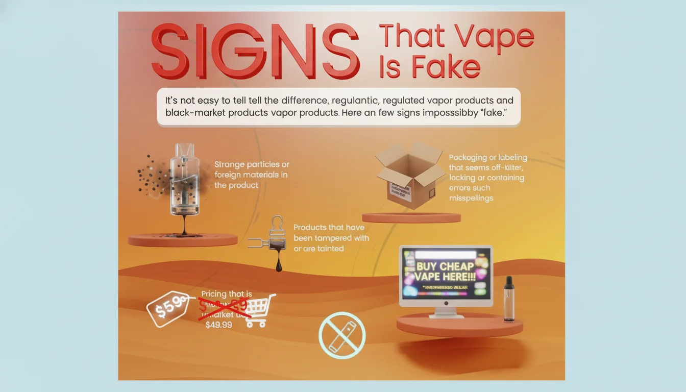 How To Identify Fake Disposable Vapes | Dubai Vapor Hub