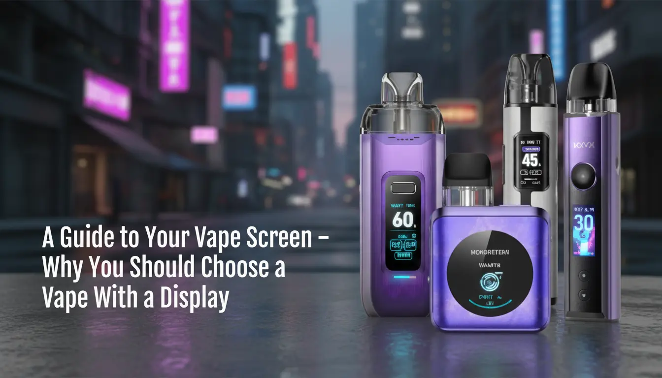 Smart LED Display Vapes